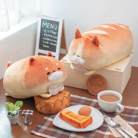 Yeast Ken Mustache Cafe Squishy Plush - Picture 1 of 5